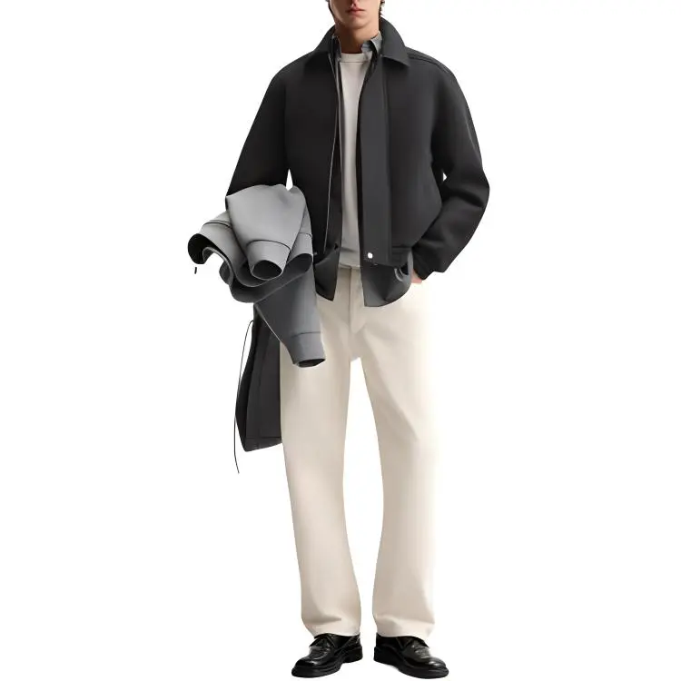 ZARA Jackets & Coats Men's Black-2