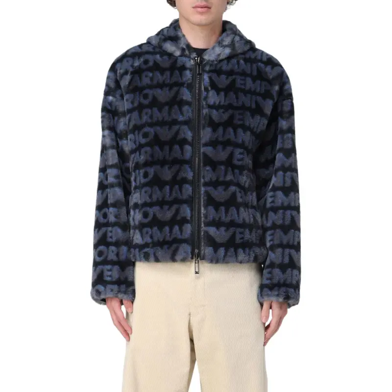 EMPORIO ARMANI Jackets & Coats Men's Black-3