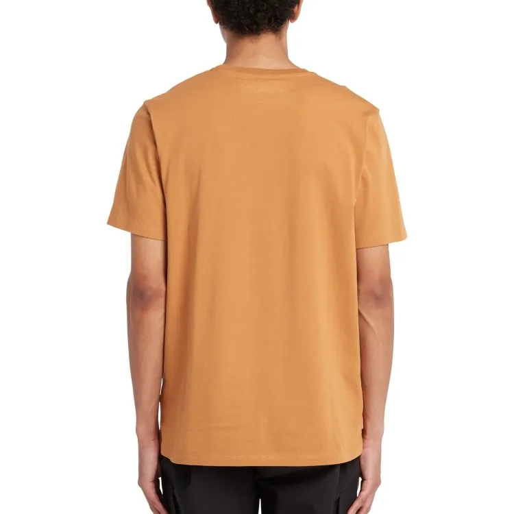 Timberland T Shirt Men's Yellow-3