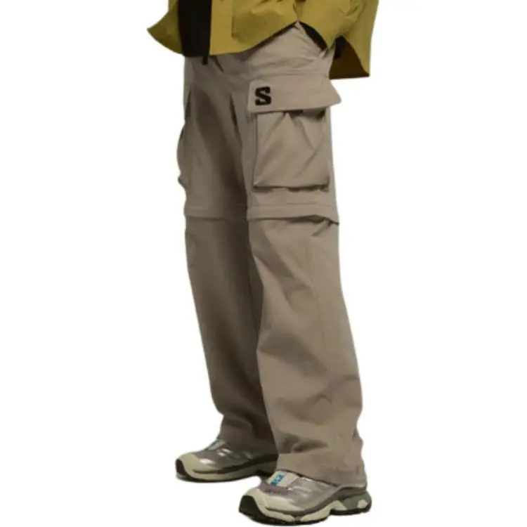 SALOMON Cargo Pants Men's Light Brown-4