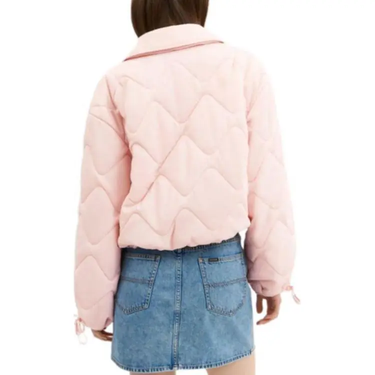 COACH FW24 Puffer Jacket Women's Pink-3
