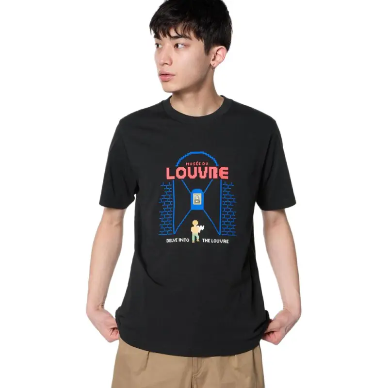 UNIQLO T Shirts Unisex Black-2