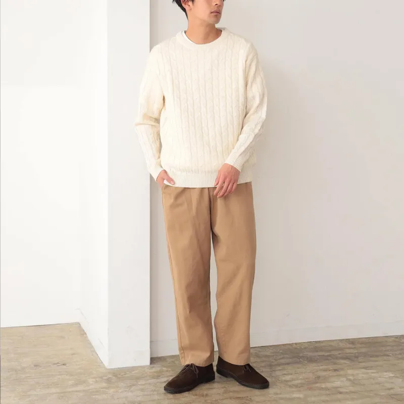 Beams Casual Pants Men Beige-1