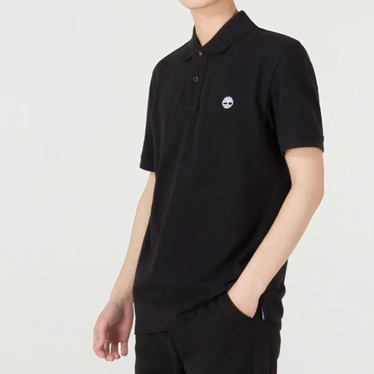 Timberland Polo Shirt Men's Black-4