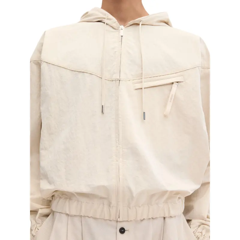 Jacquemus Hooded Zip Up Jacket-2