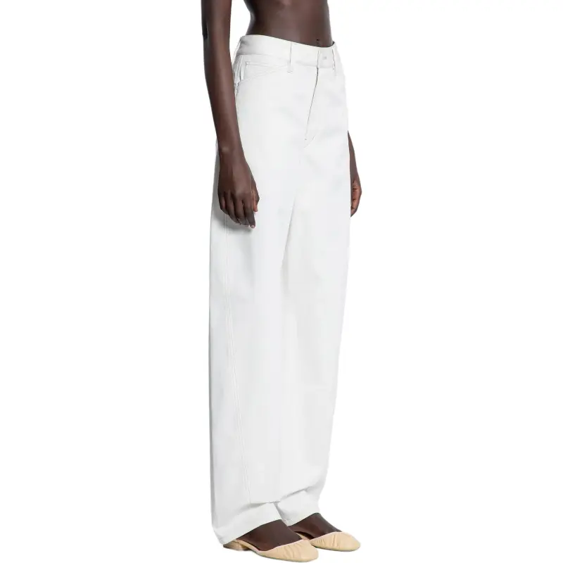 Lemaire Contrast Stitching Tapered Jeans-3