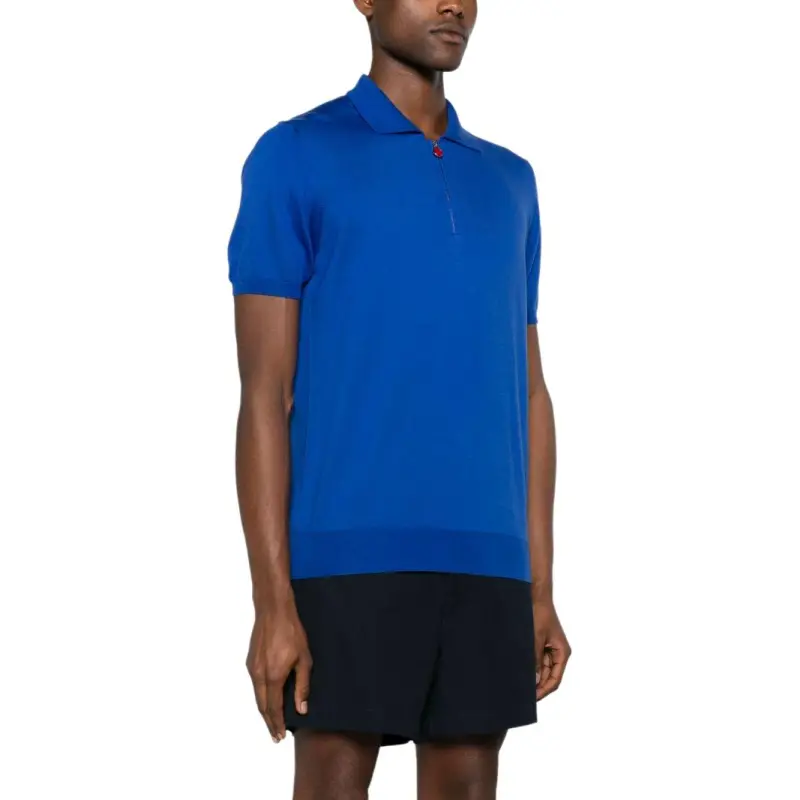 KITON Fine Knitted Polo Shirt-3