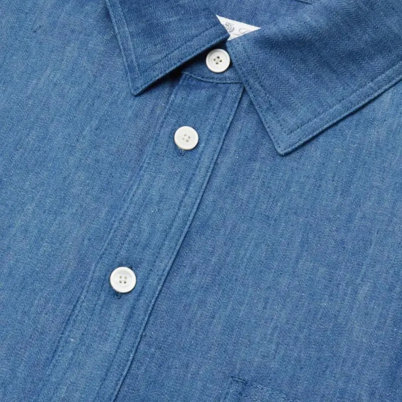 Loro Piana SS25 Shirt Men's Blue-4