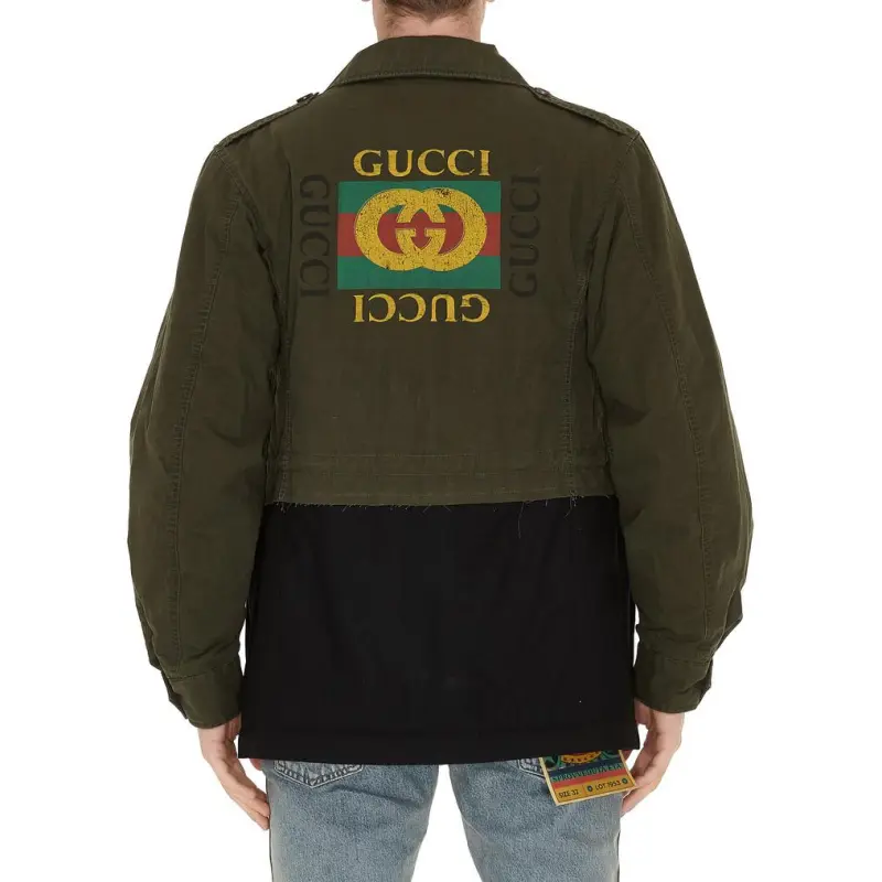 GUCCI FW22 Puffer Jacket Men's Army Green-3