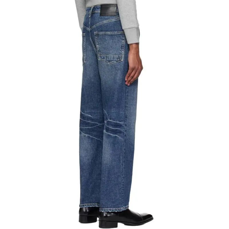 Fax Copy Express Jeans Unisex Blue-1