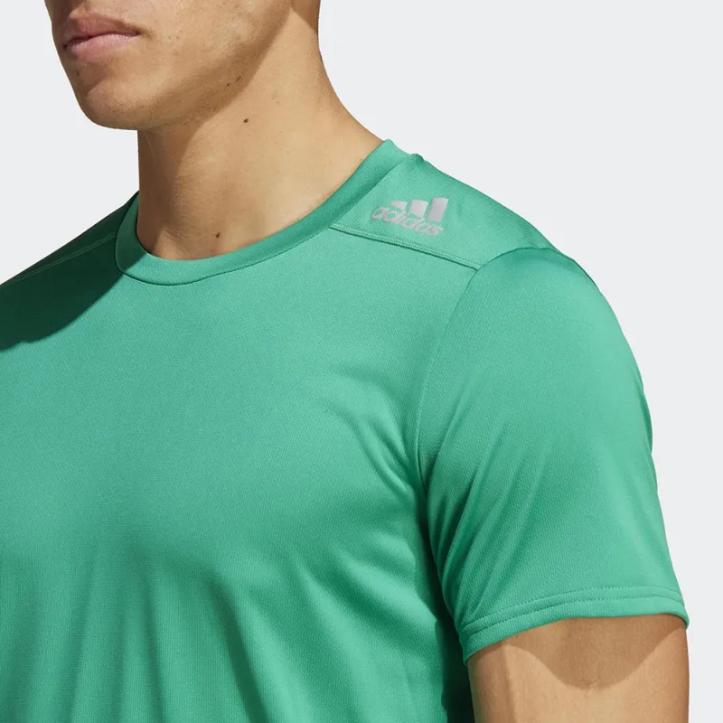 Adidas T Shirts Men Lawn Green-4