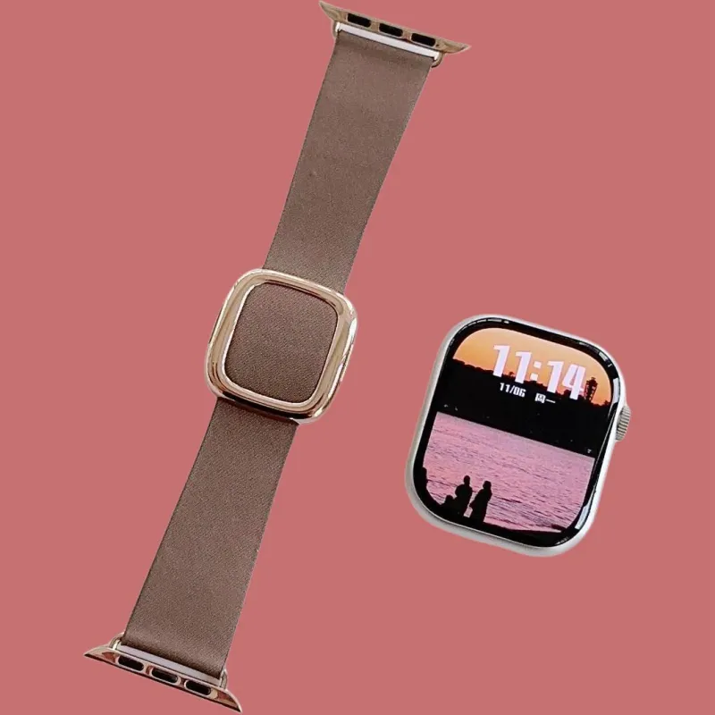 Mivana Watch Band Apple Compatibility Leather-5