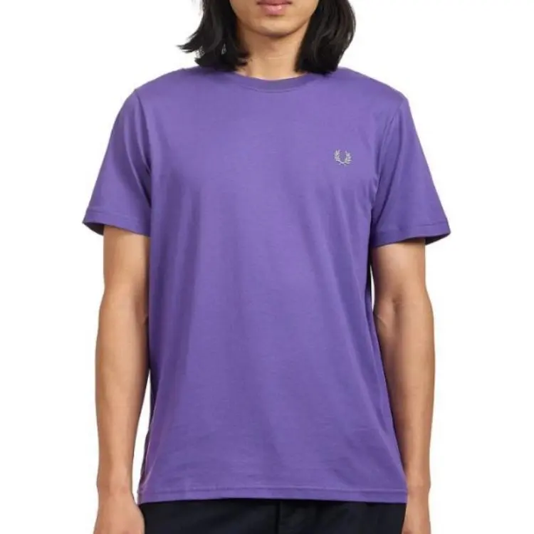 FRED PERRY T Shirt Men's Purple-1