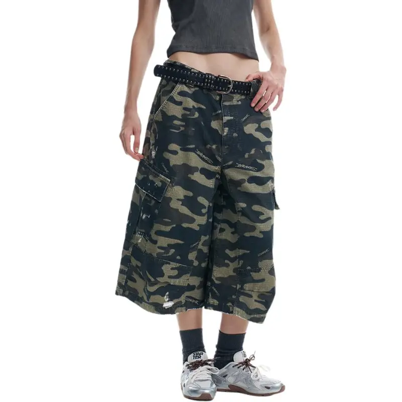 STARTER Sportlife SS25 Cargo Shorts Unisex Camouflage-3