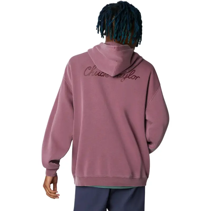 Converse Sweatshirt Unisex Dark Color Beetroot-2