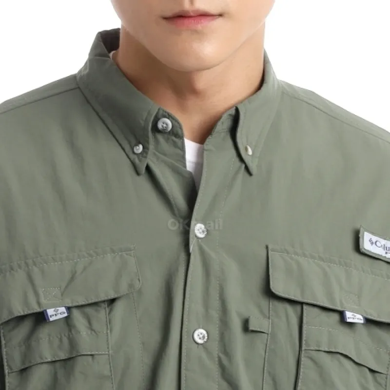 Columbia Shirts Men Olive-3