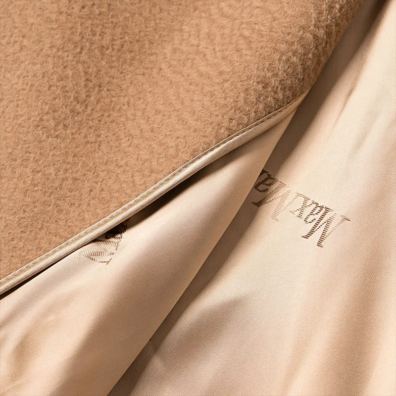 Max Mara Wrap Camel hair Coat-8