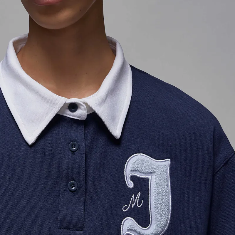 Jordan Polo Shirt Women's Marine Blue-2