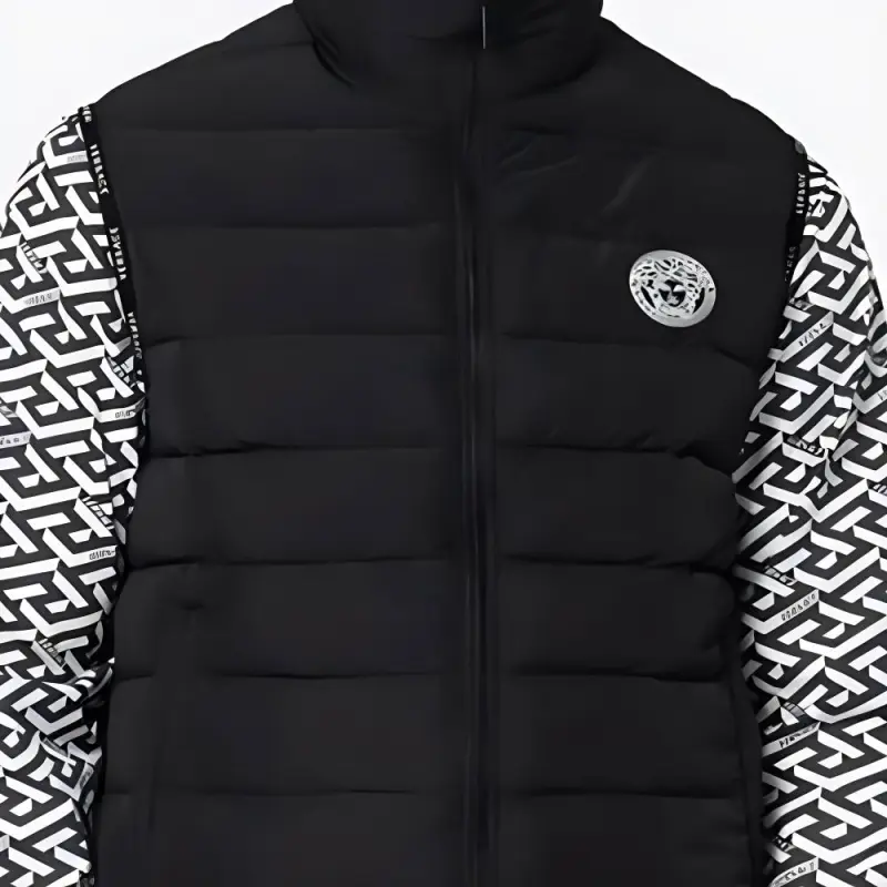 VERSACE Vests Men Black-3