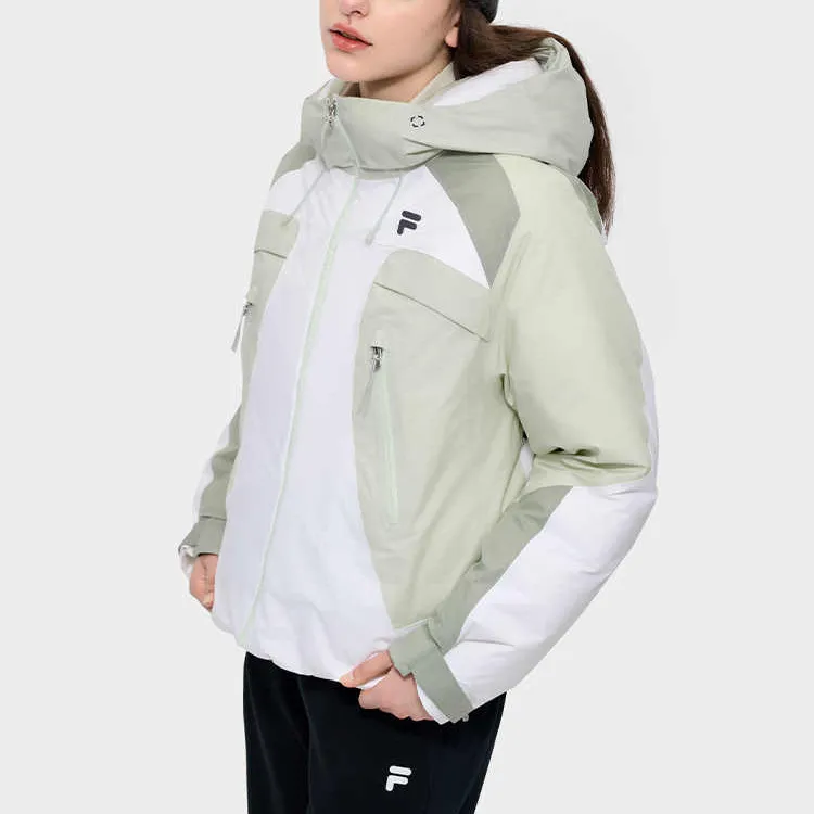 FILA FUSION FW24 Down Jacket Women's Standard White-5