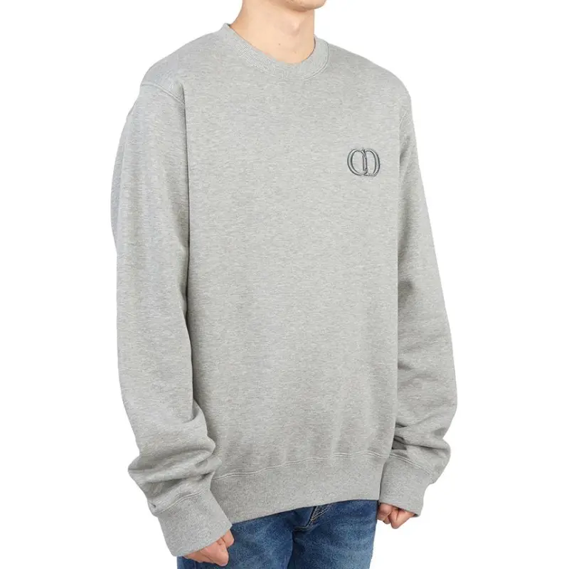 DIOR Sweatshirts Men Gray-6