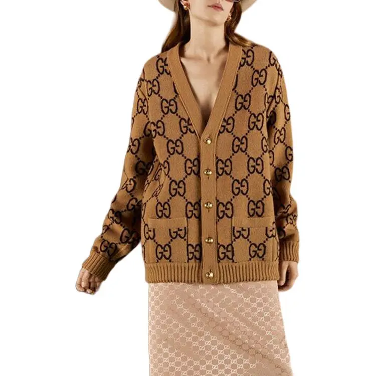 GUCCI Reversible Wool Cardigan-2