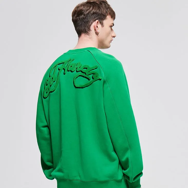 Ed Hardy Sweatshirts Men Forest Dark Green E1PAM276-7