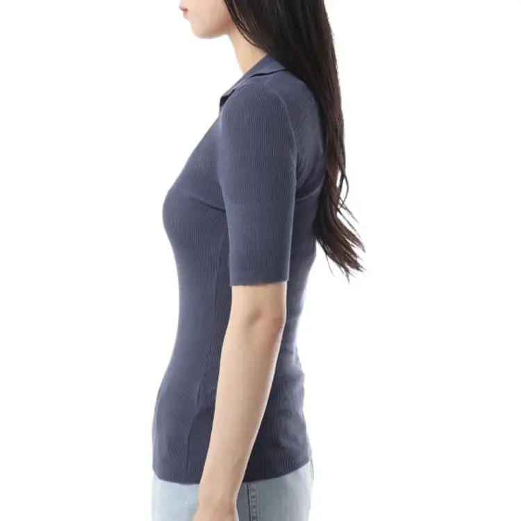 Vivienne Westwood SS25 Polo Shirt Women's Purple-2