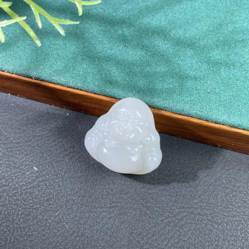 BUDOUXIAOAI Pendants White Jade Women's-3