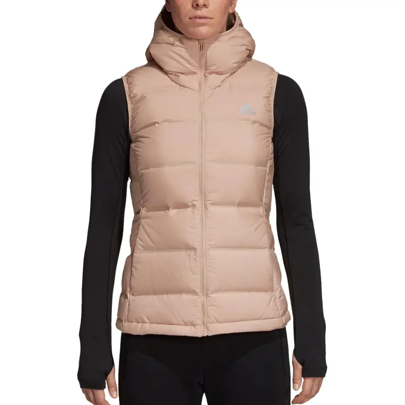 Adidas Vests Women's Pearl Smoke Gray-2