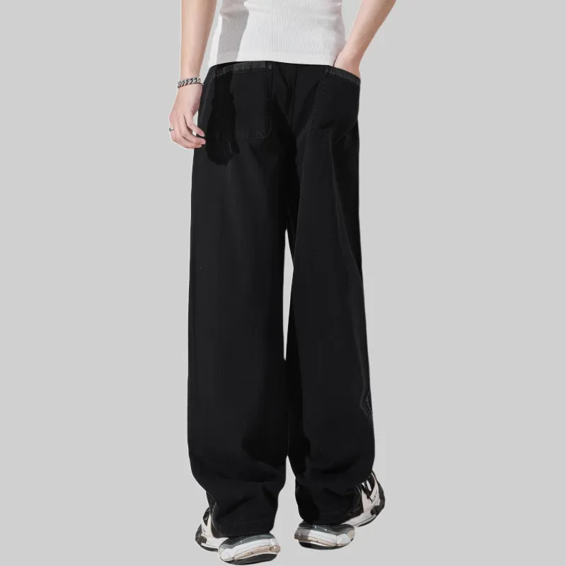 ALL IN Casual Pants Men's Dazzle Black-4