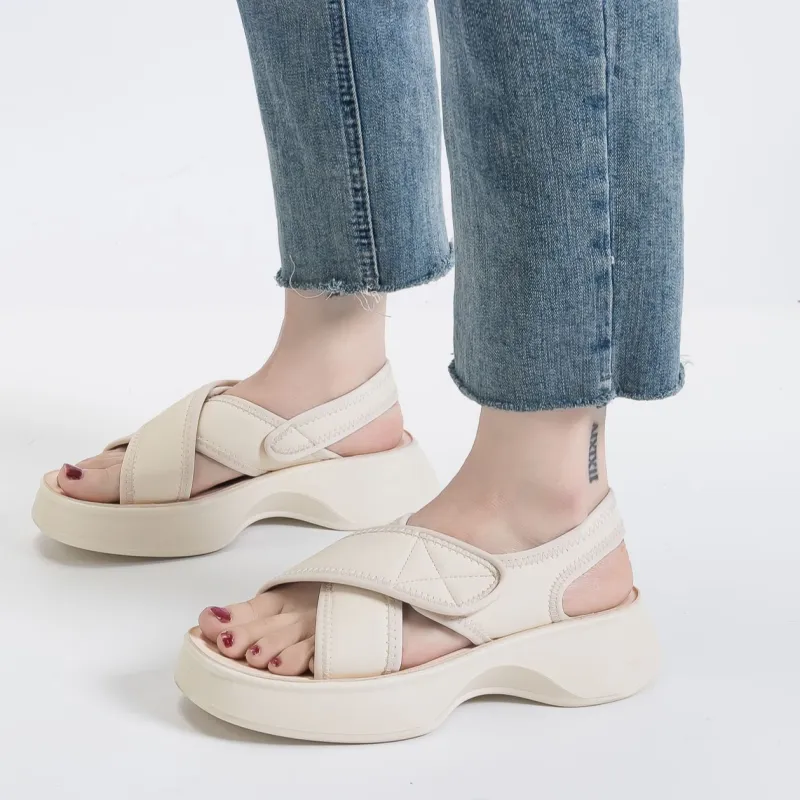 Warrior Warrior Beach Sandals Women's Beige-7