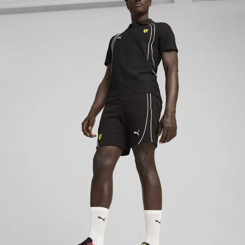PUMA FERRARI Polo Shirt Men's Black-2