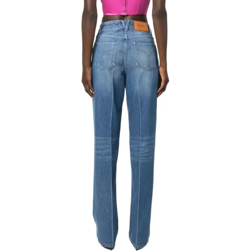 VERSACE Denim Pants 'Medium Blue'-1