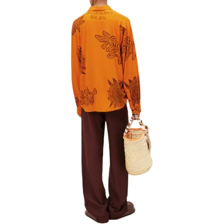 Jacquemus Shirts Men Orange-3