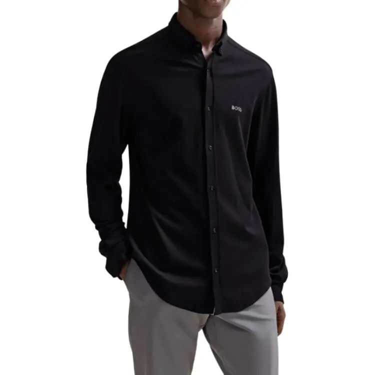 HUGO BOSS Regular Fit Knitted Shirt-2