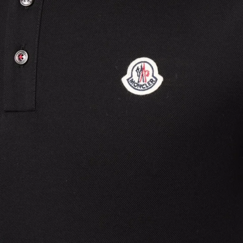 Moncler FW21 Polo Shirts Men Black-4