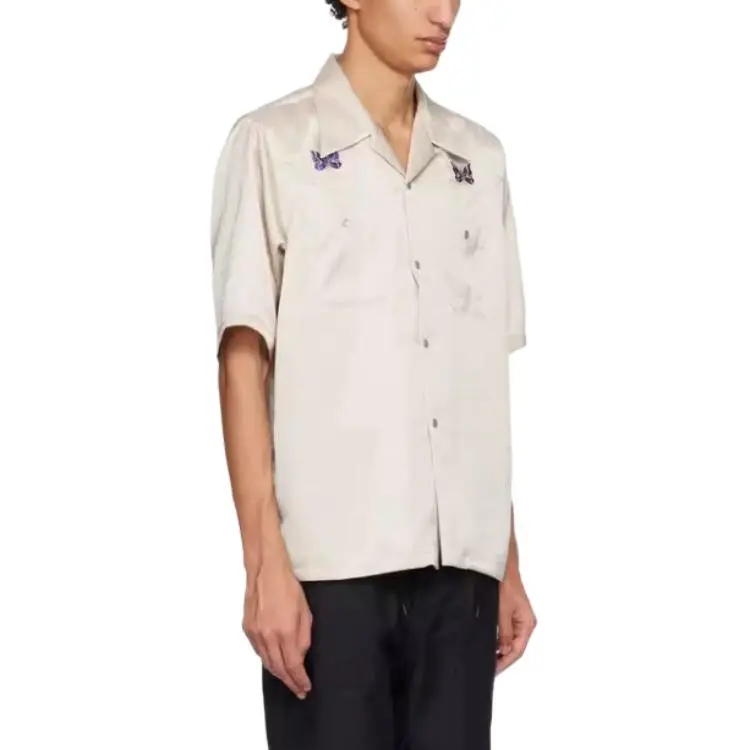 NEEDLE & THREAD Shirt Men's Beige-2