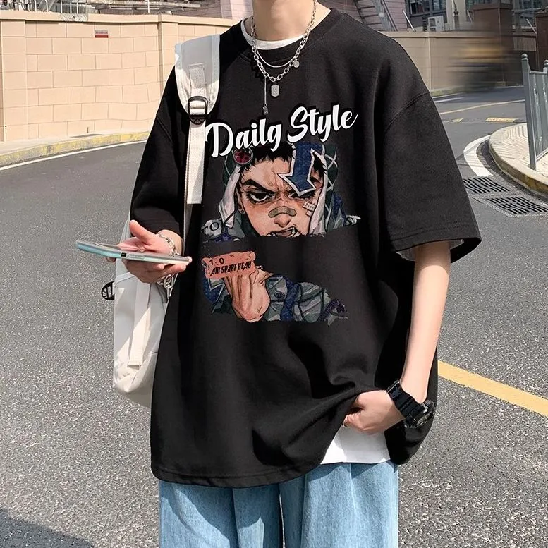 TESTUNG Trendy Essential T Shirt Unisex-4