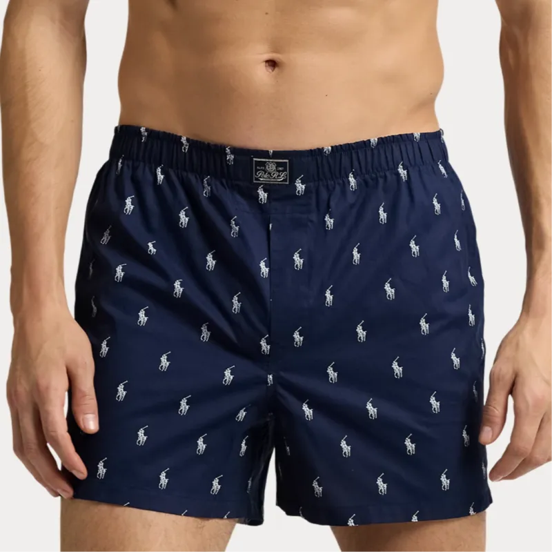 Polo Ralph Lauren Cotton Boxers Pack Of Three-1
