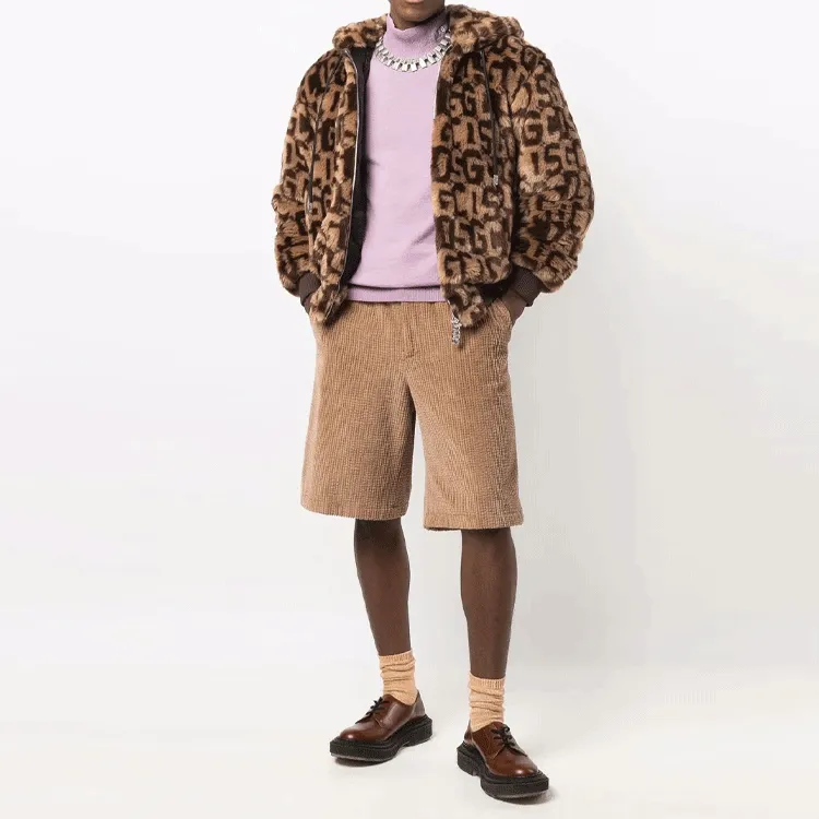 GCDS Jackets Men Brown-2