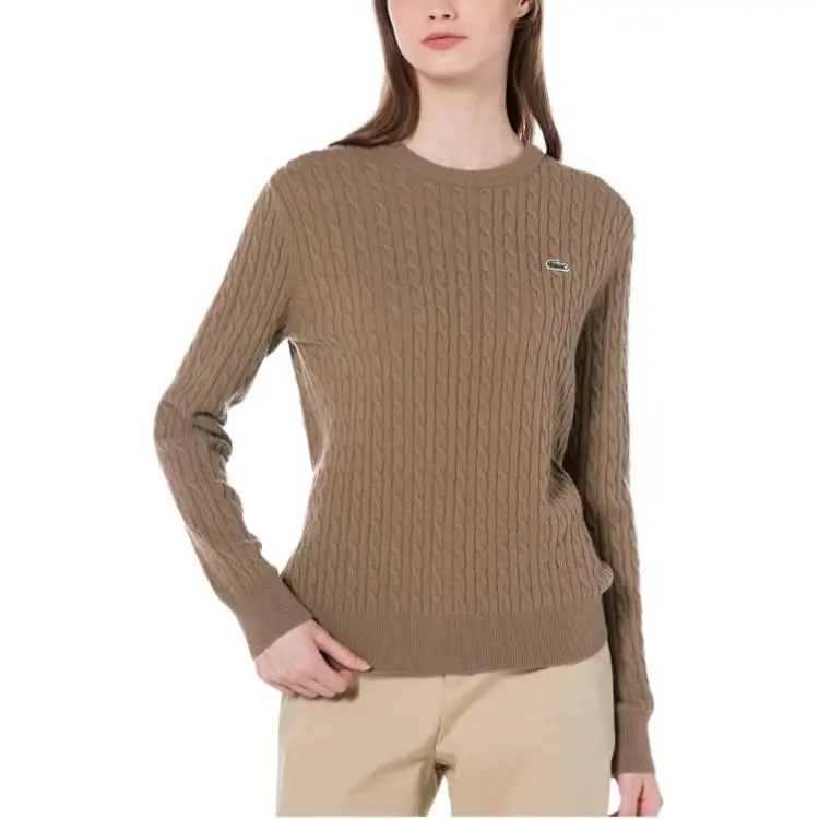 LACOSTE Sweaters Women's Brown-1