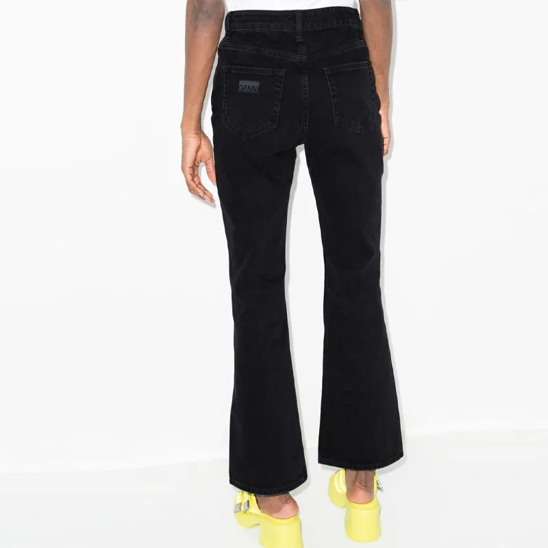 GANNI Jeans Women's Black-3