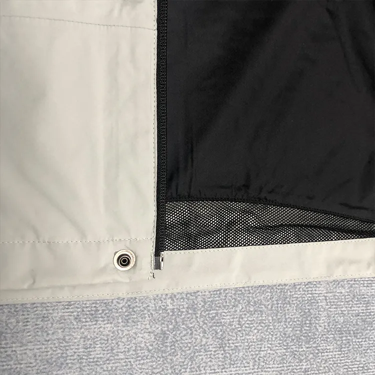 THE NORTH FACE 1990 Collection Waterproof And Windproof Windbreaker Jacket Unisex Light Gray-2