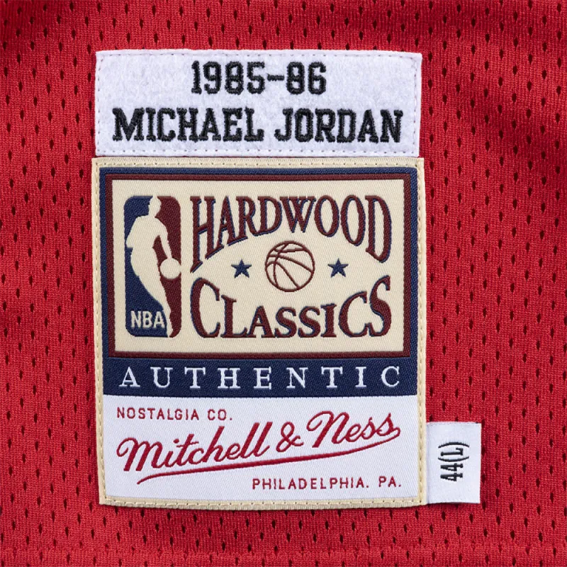 Mitchell & Ness Basketball Jerseys Men's Red-3