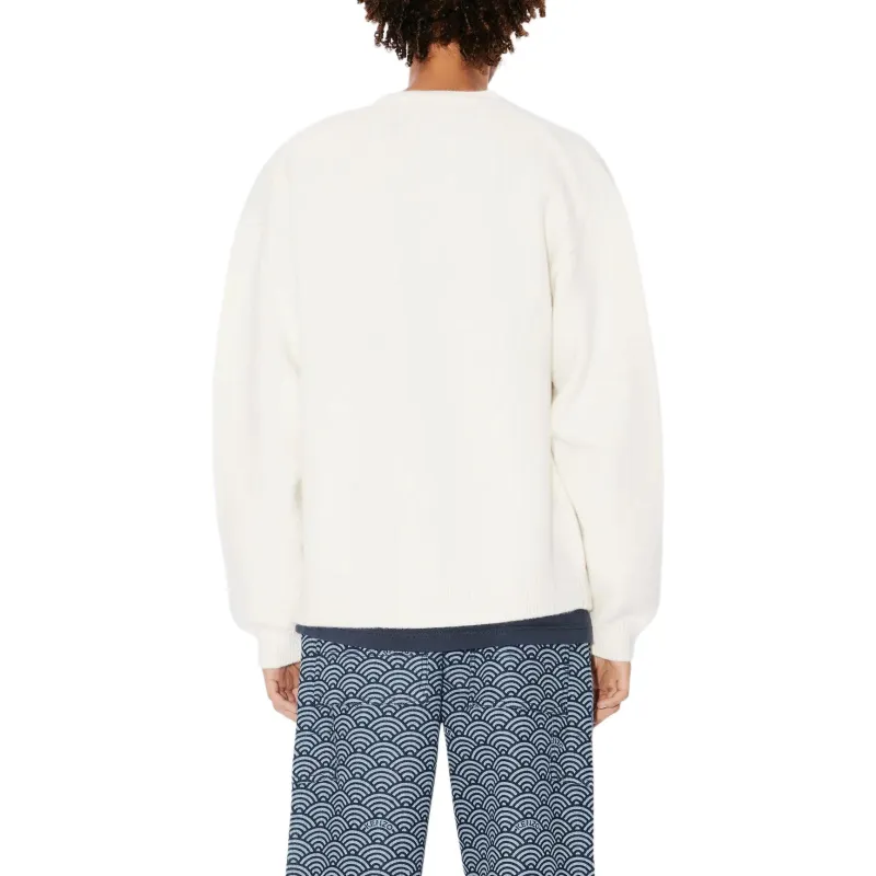 KENZO Drawn Varsity Embroidered Cardigan-8