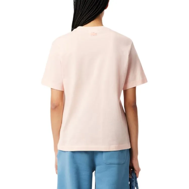 LACOSTE T Shirt Women's Light Pink-2