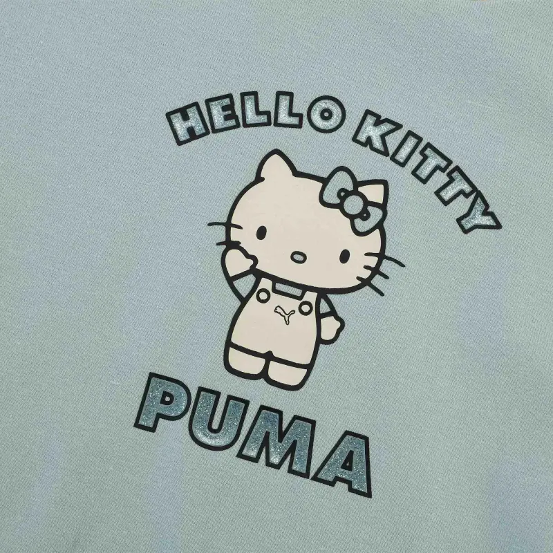 PUMA Playera Mujer PUMA X Hello Kitty-2