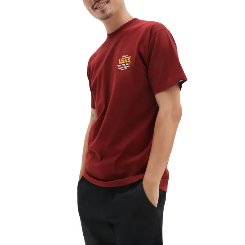 Vans T Shirts Men Red-2