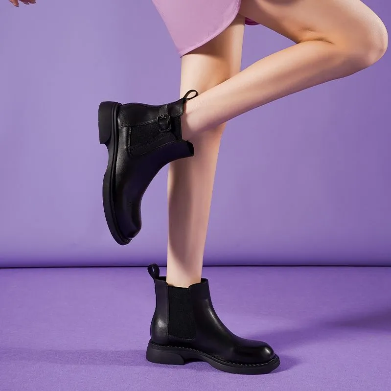 ELLE Chelsea Boots 2.8cm Women's-4